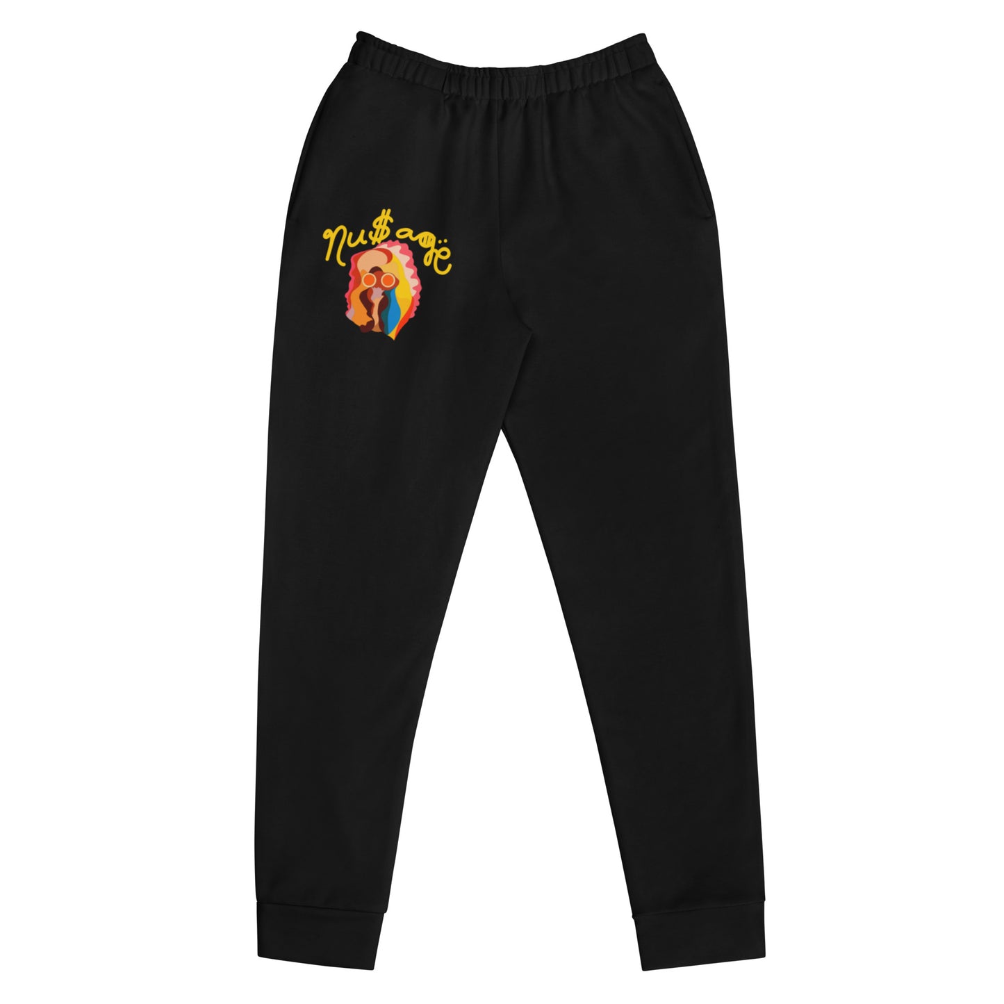 NuSage Gold Awaken Women's Joggers (Black) (Plus Size)