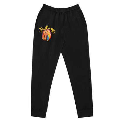 NuSage Gold Awaken Women's Joggers (Black) (Plus Size)