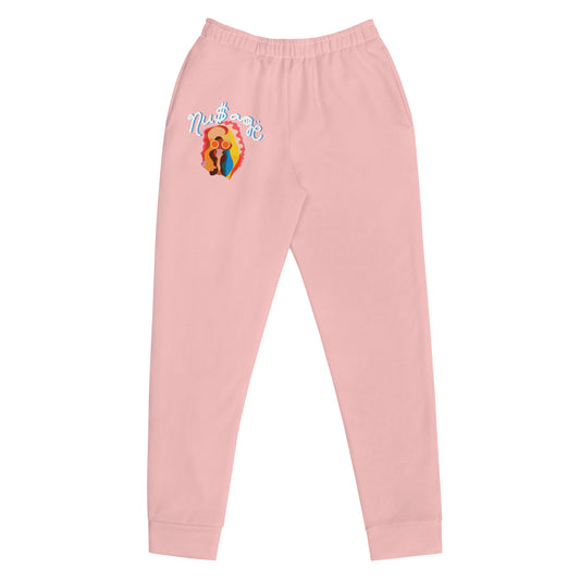 NuSage Awaken Emblem Women's Joggers (Soft Pink)