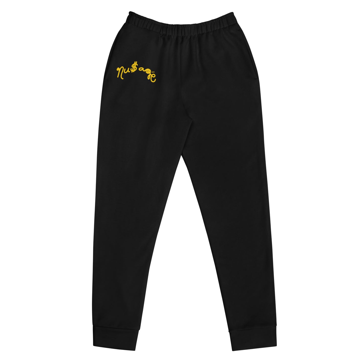 NuSage Gold Logo Women's Joggers (Black)