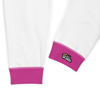 NuSage Blue Logo Women's Joggers (Dark Pink) (Plus Size)