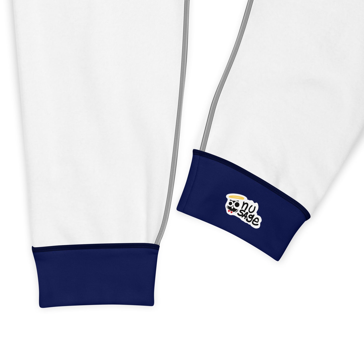 NuSage Blue Logo Women's Joggers (Midnight Navy Blue)