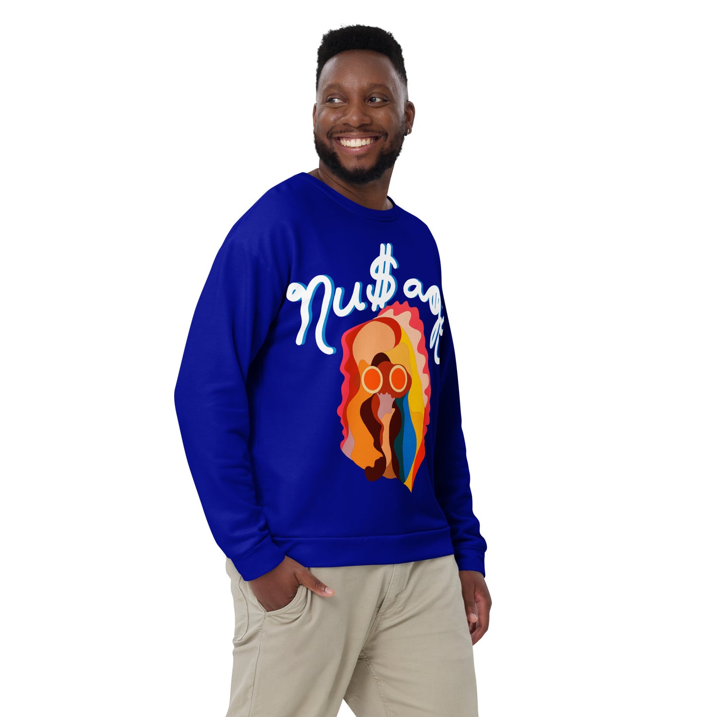 NuSage Awaken Sweatshirt (Egyptian Blue)