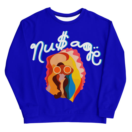 NuSage Awaken Sweatshirt (Bright Blue)