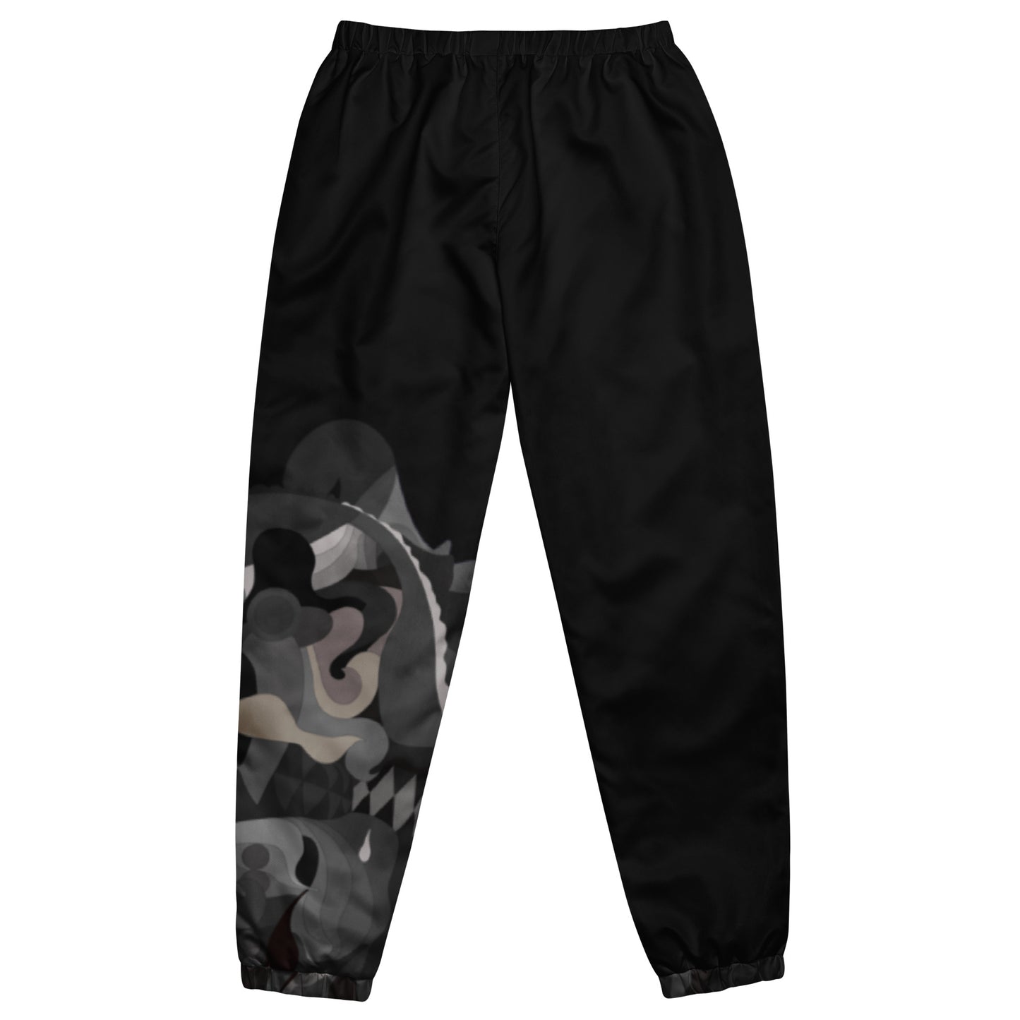 Charcoal Black Pharaoh Gray Track Pants (Women's)