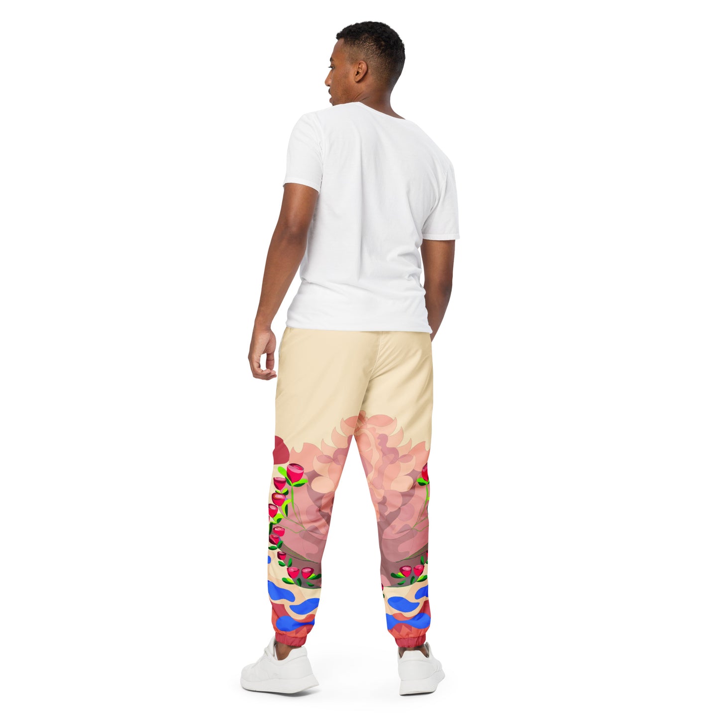 Creamy "Blissful Dragon" Track Pants (Men)