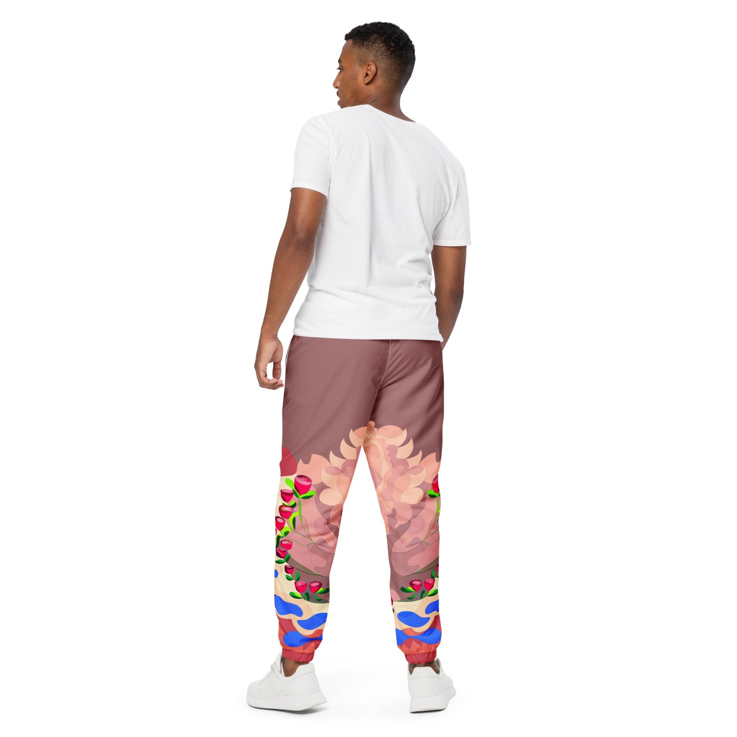 Chocolate Mauve "Blissful Dragon" Track Pants (Men)