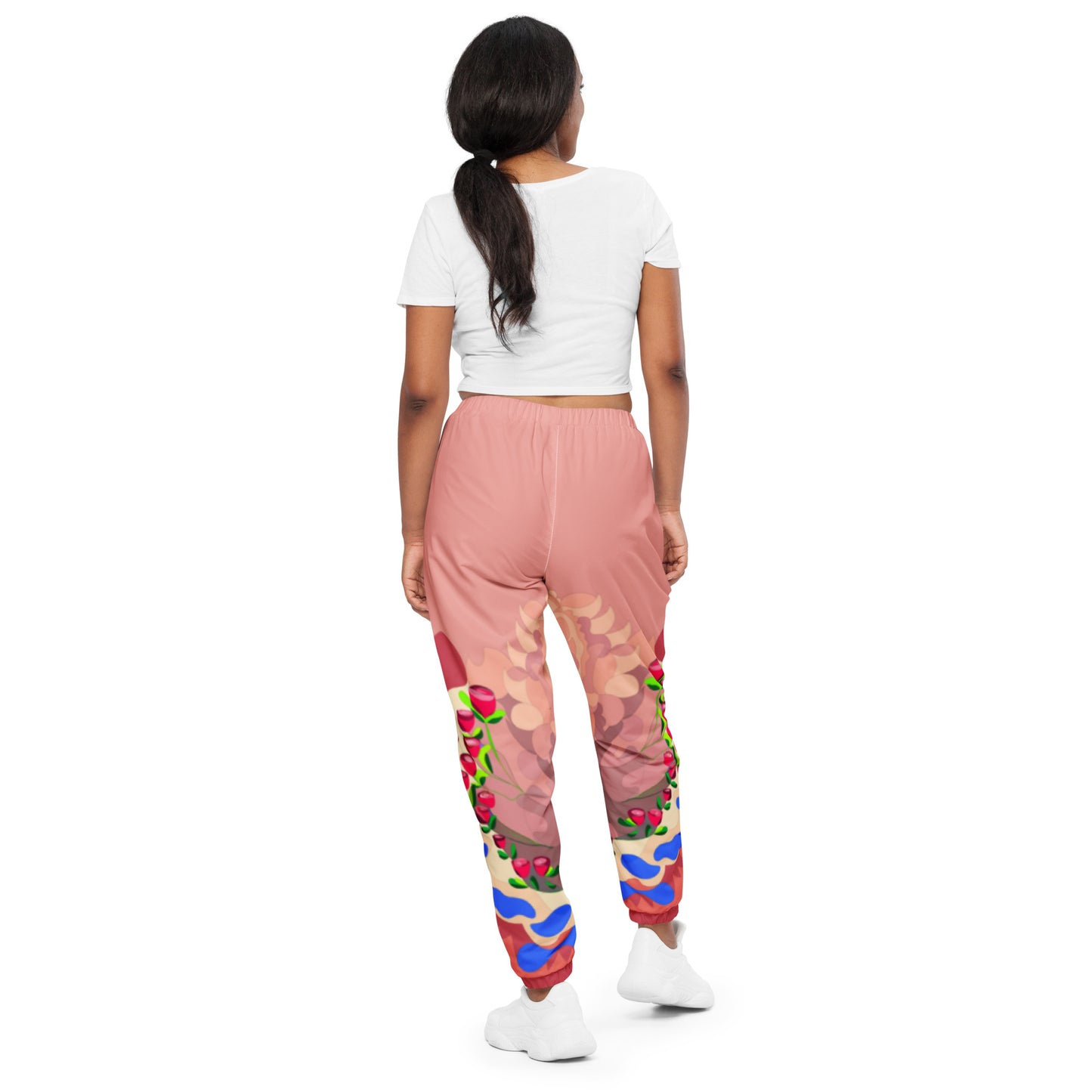 Shimmering Blush "Blissful Dragon" Track Pants (Women)