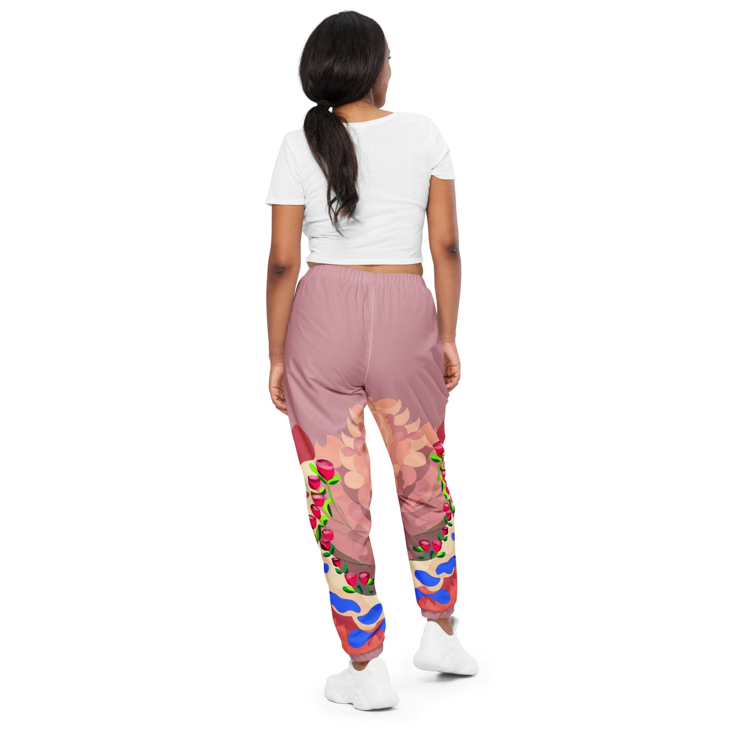 Mauve "Blissful Dragon" Track Pants (Women)