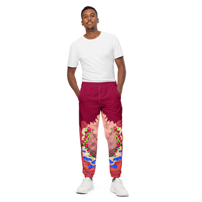 Cranberry "Blissful Dragon" Track Pants (Men's)