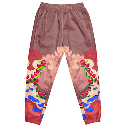 Chocolate Mauve "Blissful Dragon" Track Pants (Women)