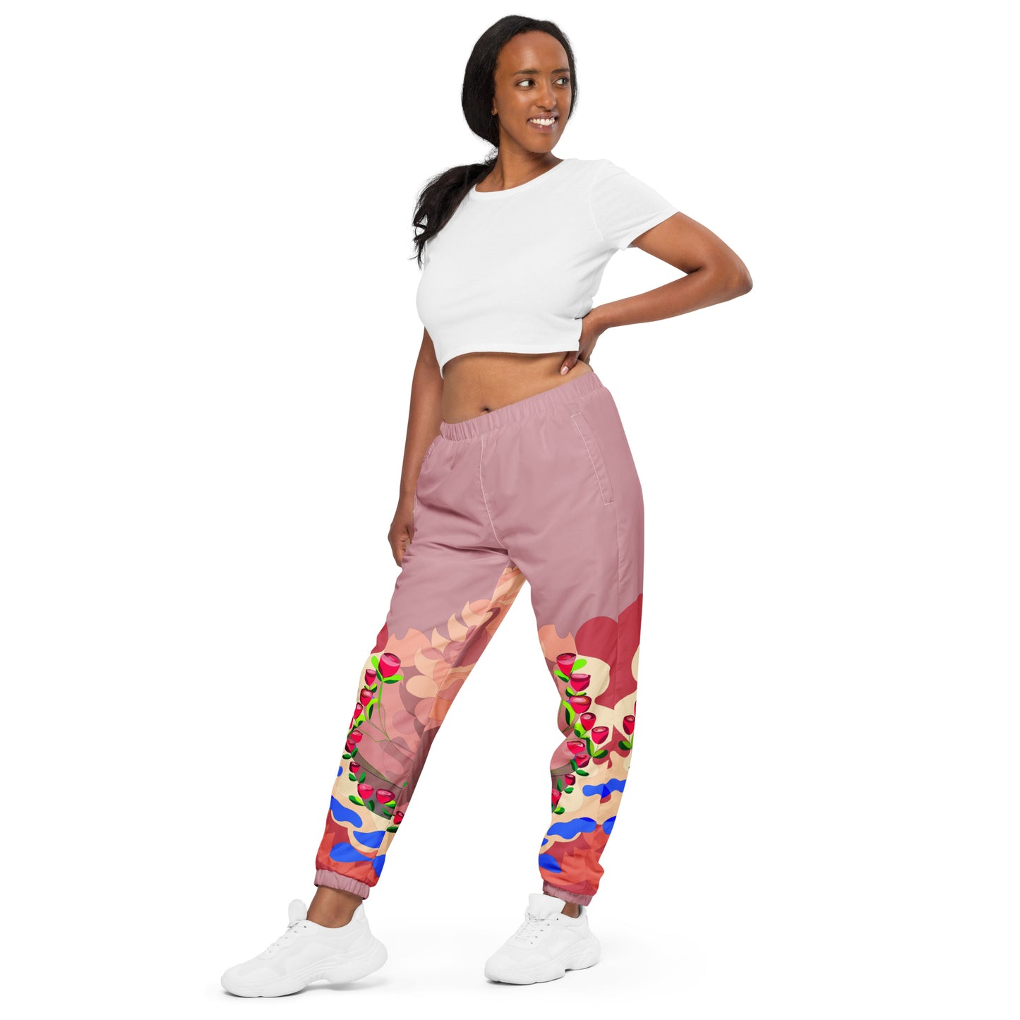 Mauve "Blissful Dragon" Track Pants (Women)