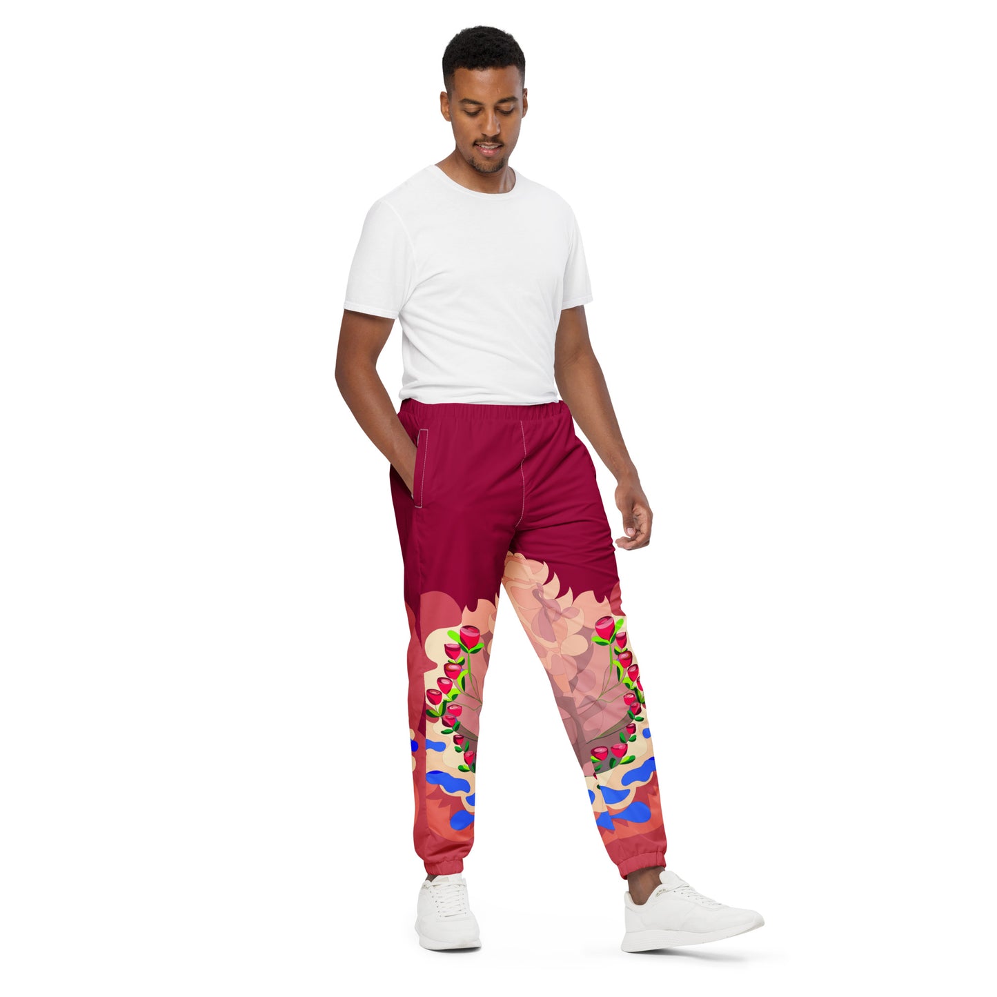 Cranberry "Blissful Dragon" Track Pants (Men's)