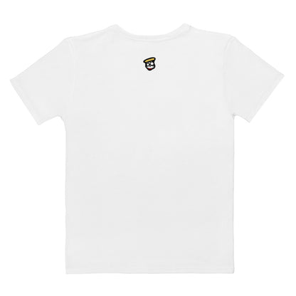 Sweet Finesse White with Black Accent Women's T-shirt (White)