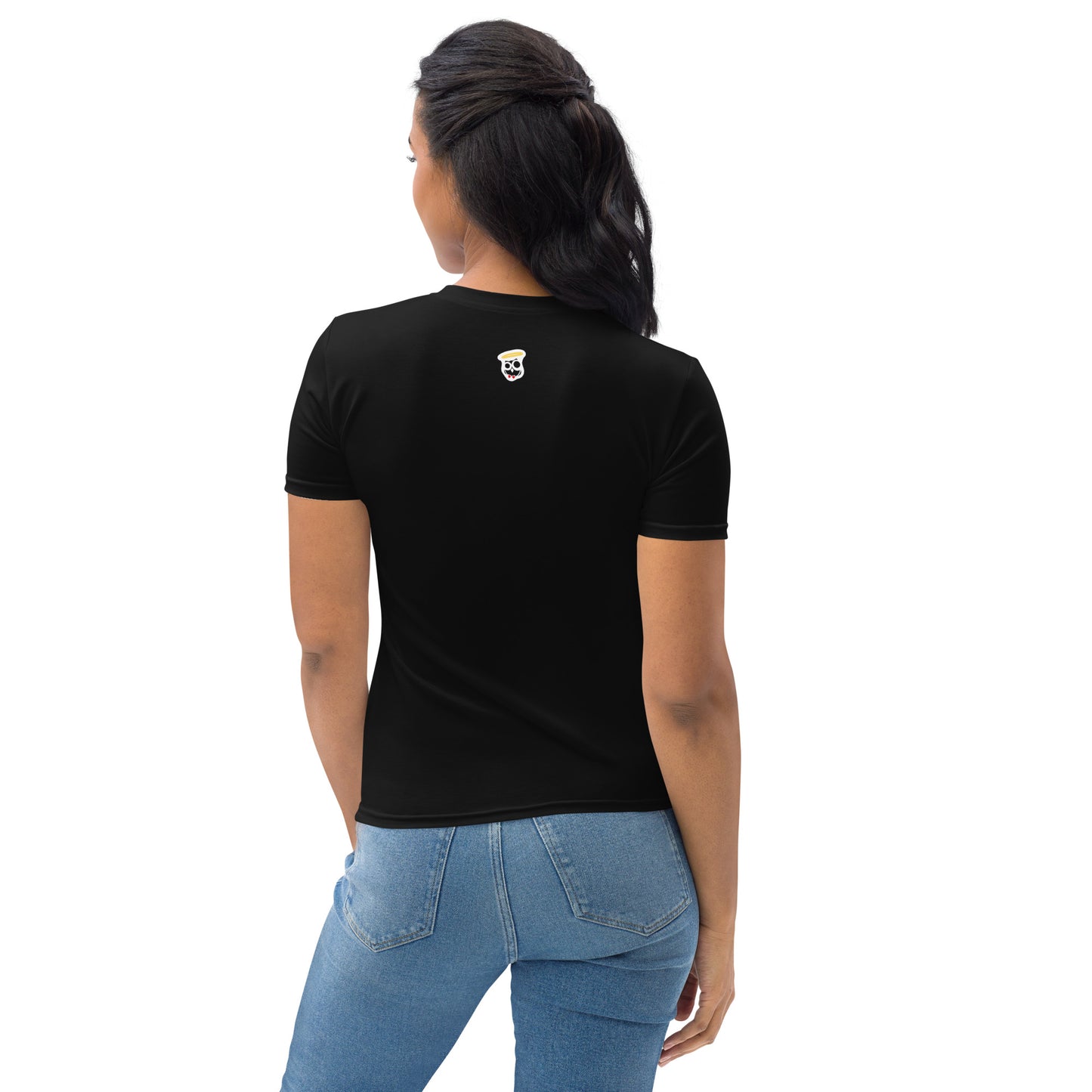 Pharaoh Cotton Candy Chest Women's T-shirt (Black)