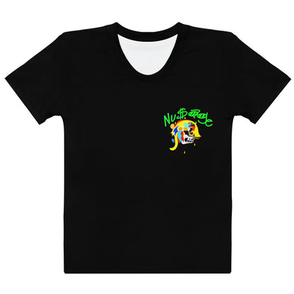 Pharaoh Neon Green Women's T-shirt (Black)