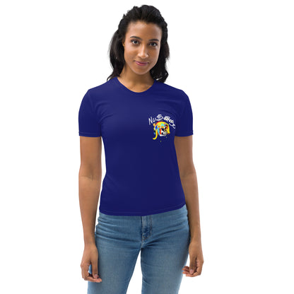 Pharaoh White Women's T-Shirt (Royal Blue)