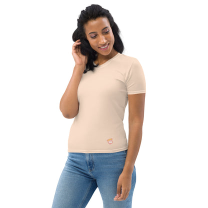 Almond Cream "Jubilee" Women's T-Shirt (Plus)