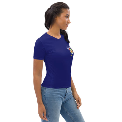 Pharaoh White Women's T-Shirt (Royal Blue)