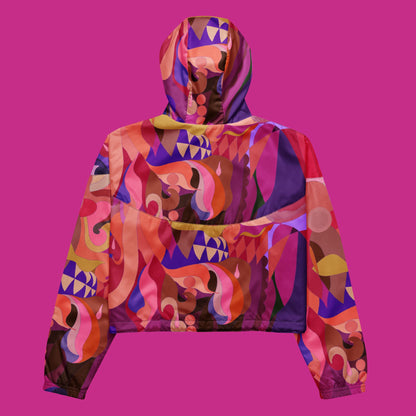 Women’s cropped windbreaker