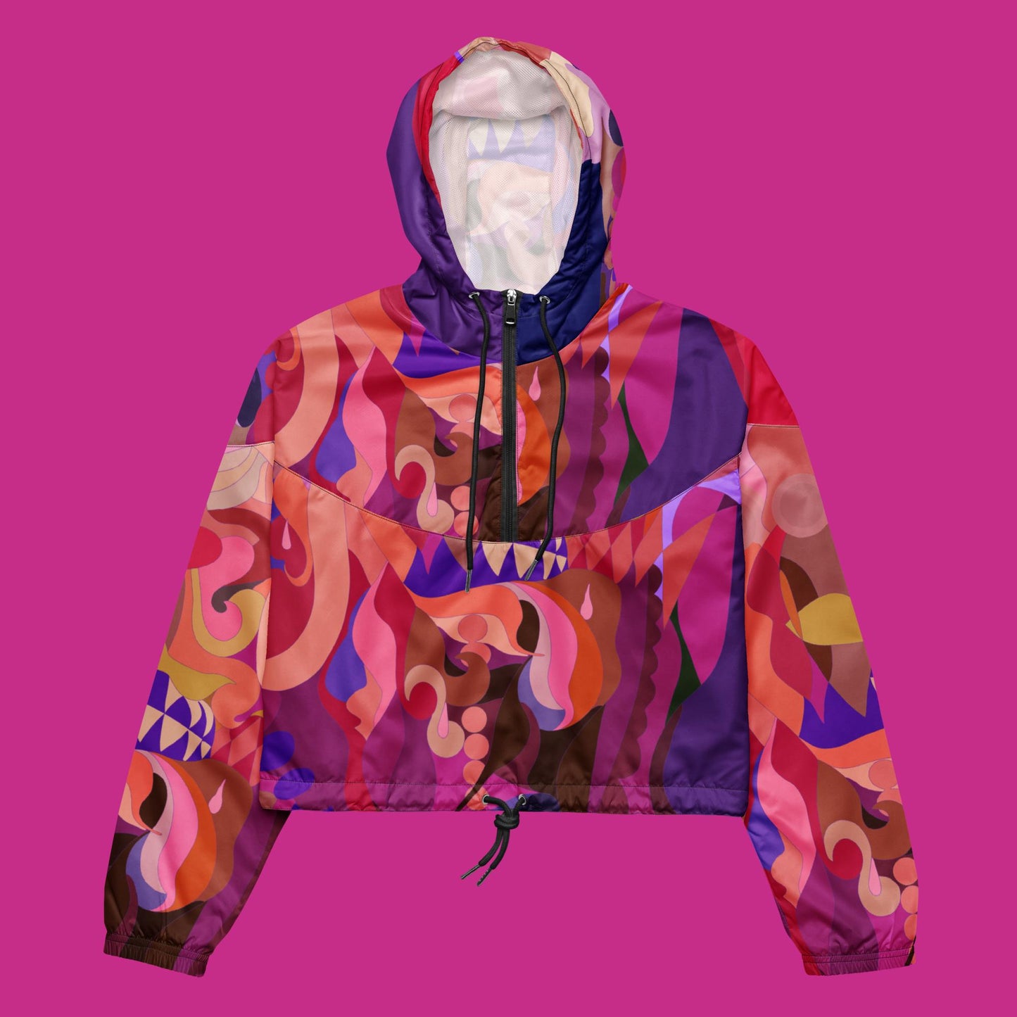 Women’s cropped windbreaker