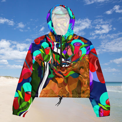 Women’s cropped windbreaker