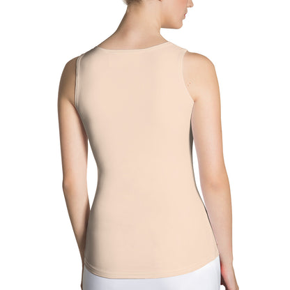 Almond Cream "Jubilee" Tank Top