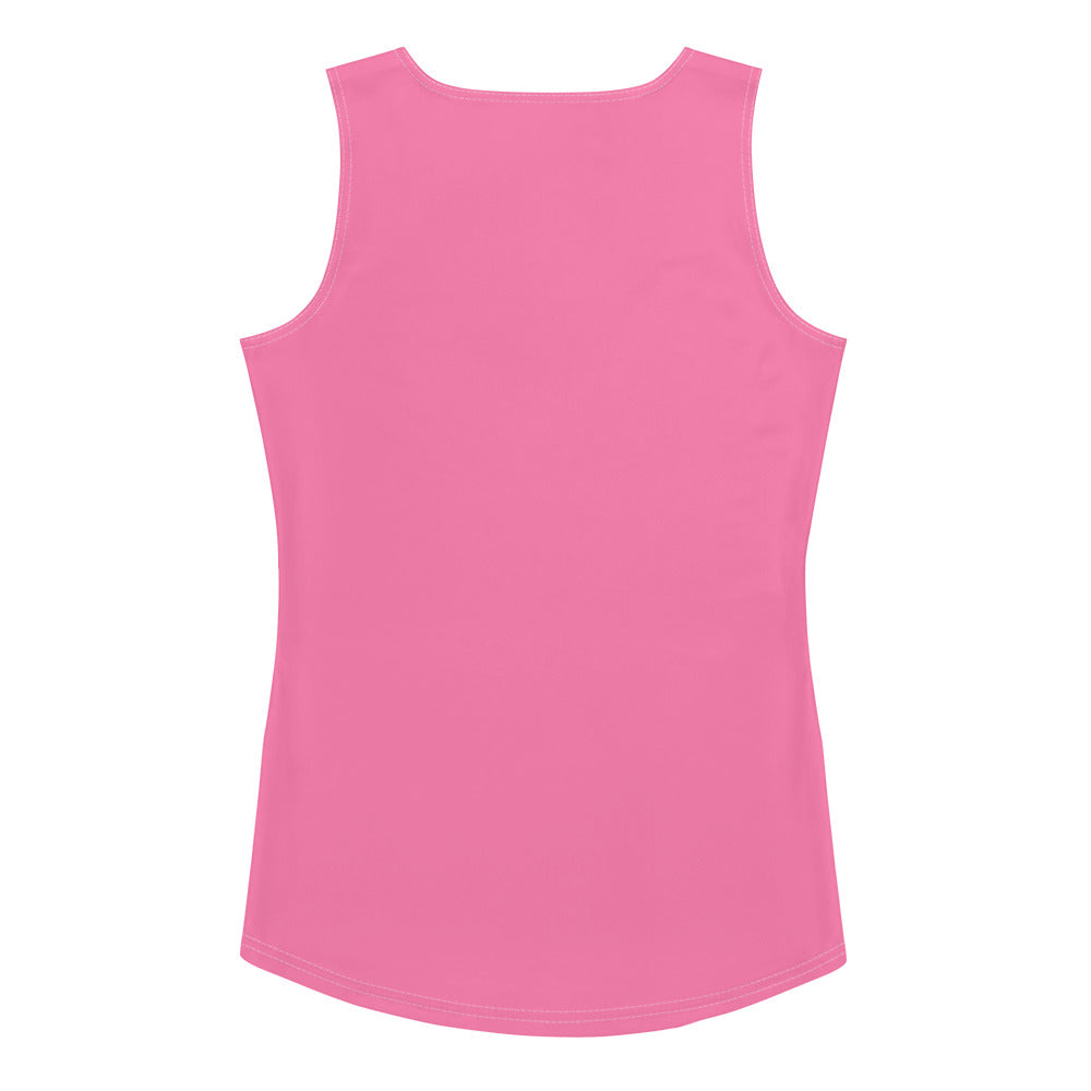 ‘’Pharaoh” Cotton Candy Pink Tank Top