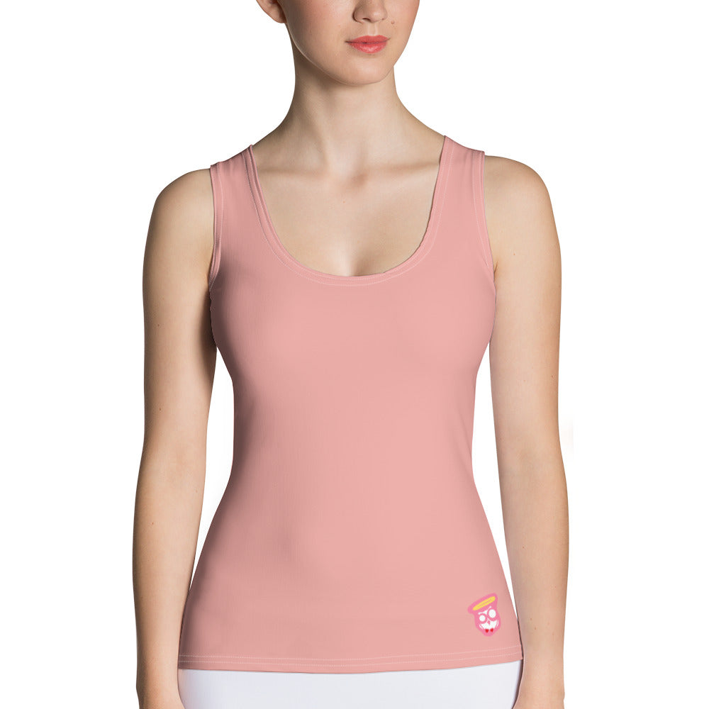 Shimmering Blush Dragon Tank Top