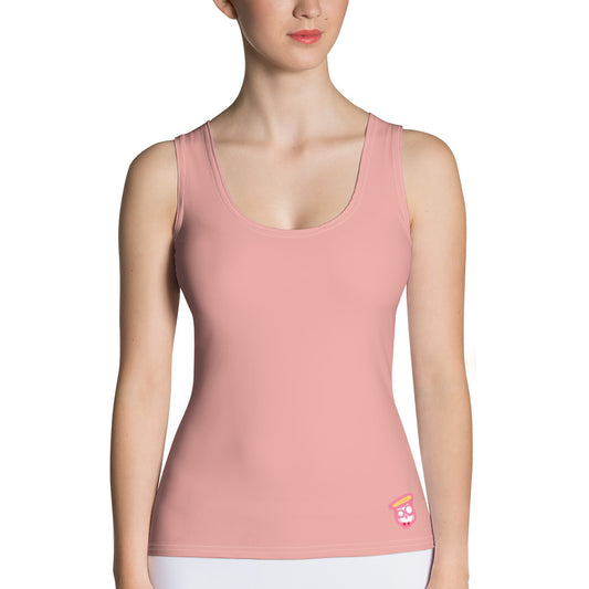 Shimmering Blush Dragon Tank Top