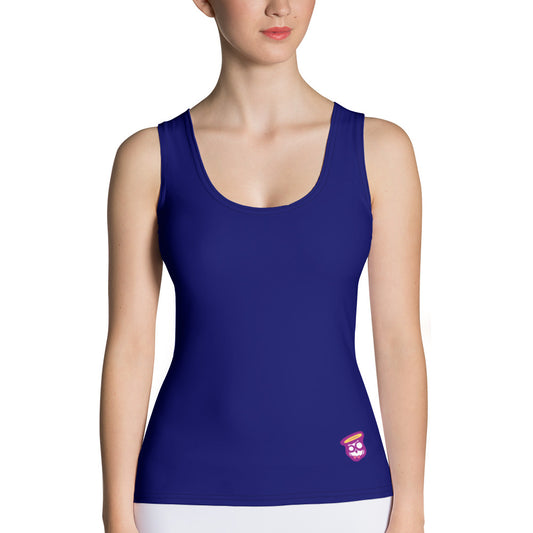 Navy Blue Indigo "Jubilee" Tank Top