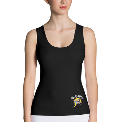 ‘’Pharaoh” Black Tank Top