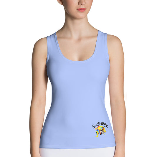 ‘’Pharaoh” Powder Blue Tank Top