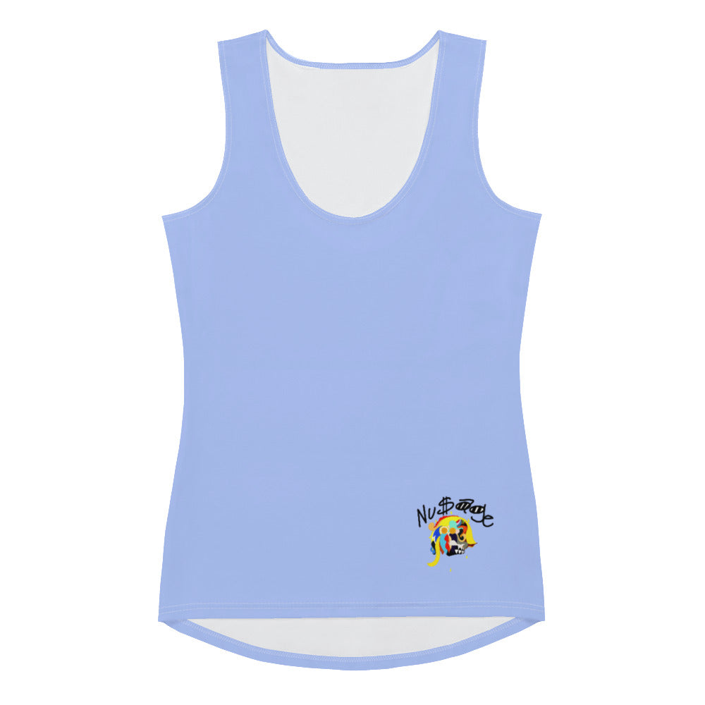 ‘’Pharaoh” Powder Blue Tank Top