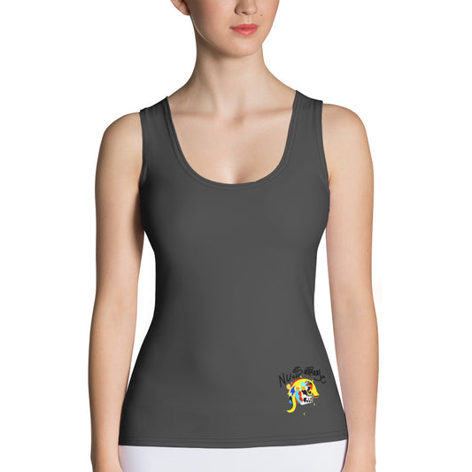 ‘’Pharaoh” Dark Gray Tank Top