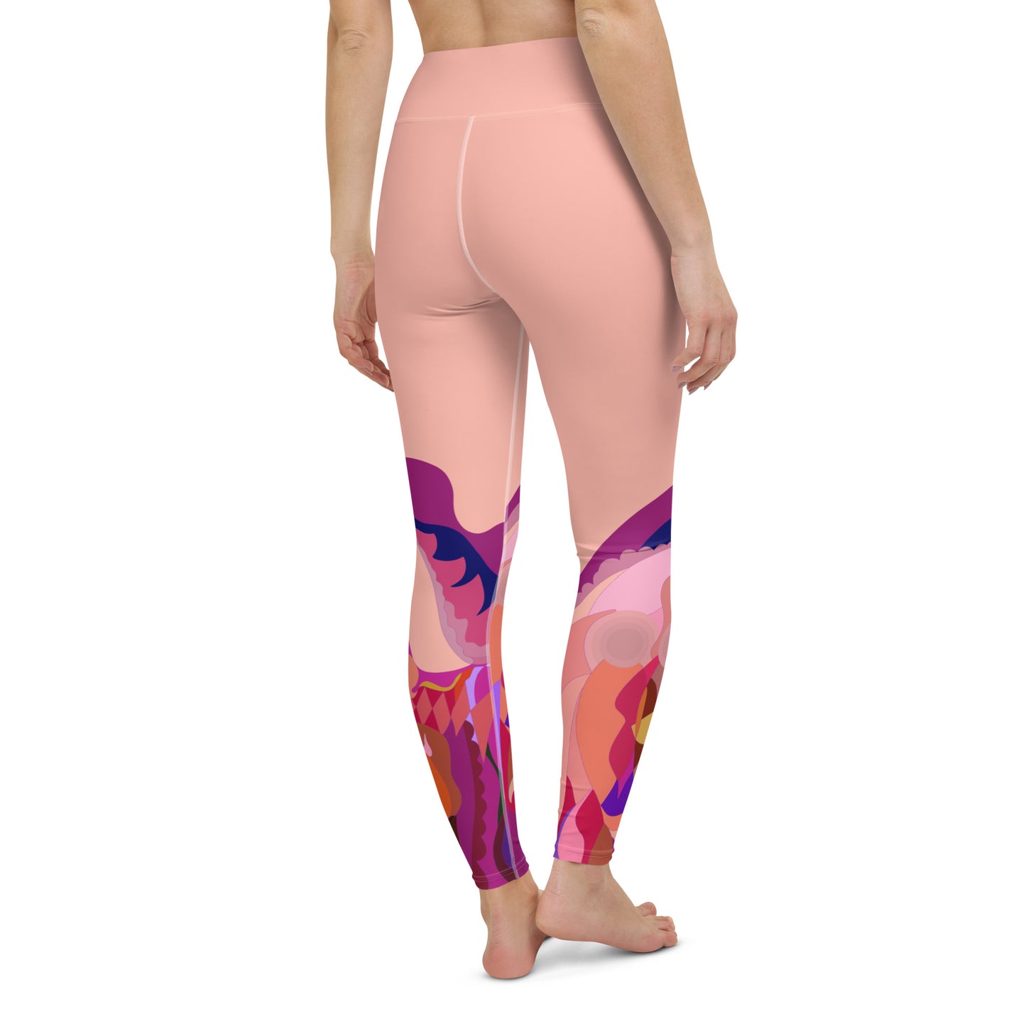 Bubblegum "Jubilee" Yoga Leggings