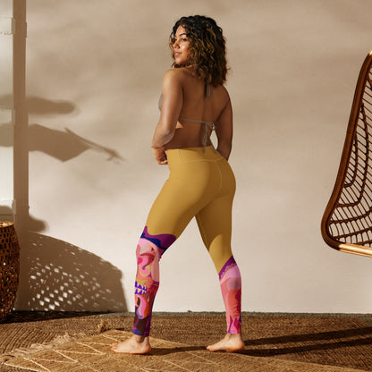 Dijon Gold "Jubilee" Yoga Leggings