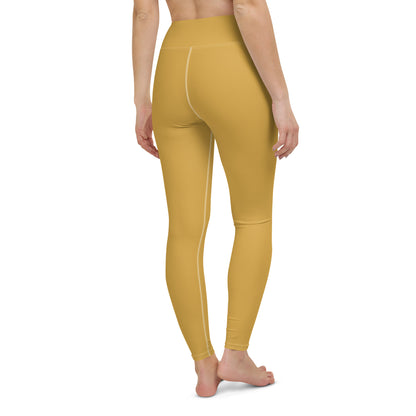 Dijon Gold "Jubilee" Yoga Leggings (Solid Color)