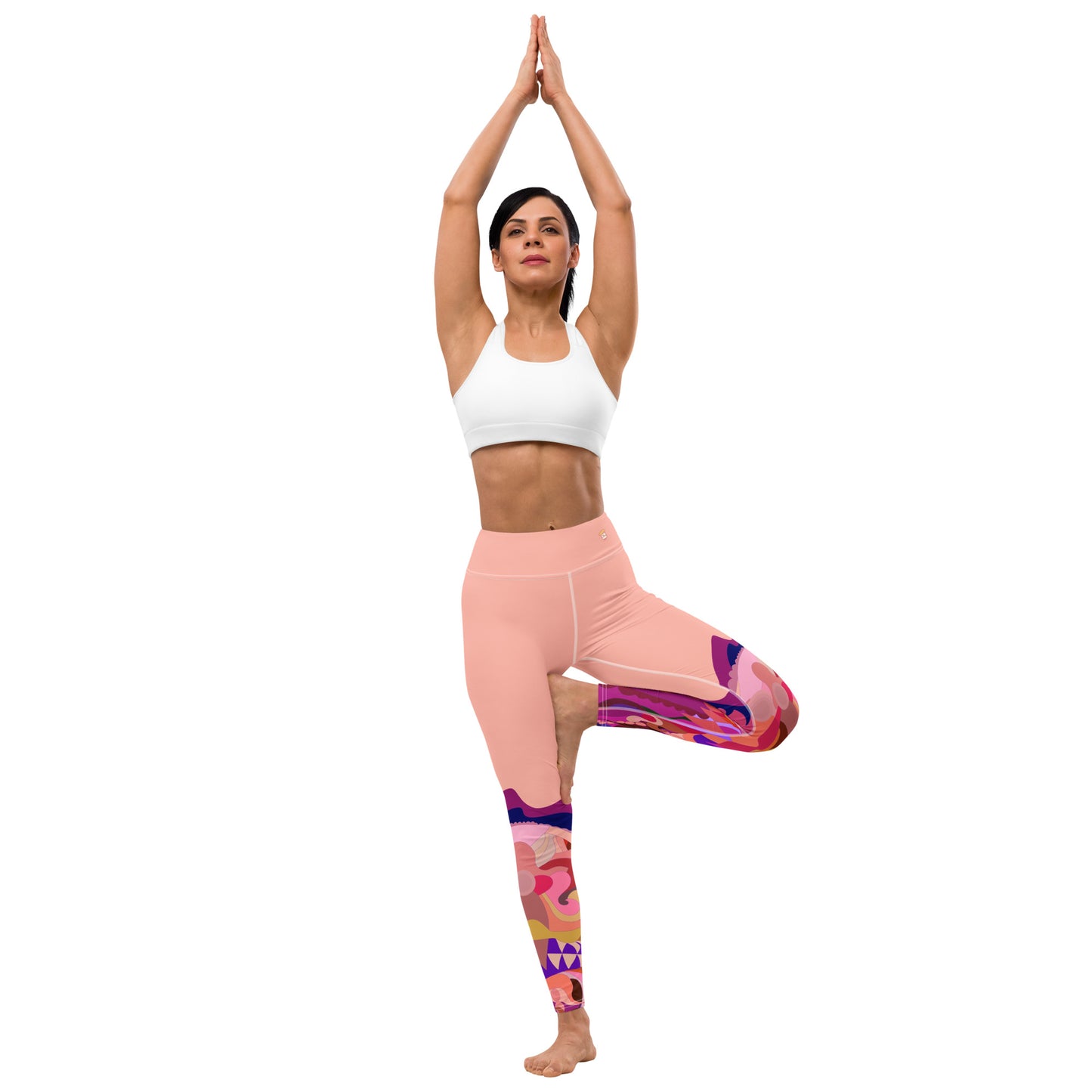 Bubblegum "Jubilee" Yoga Leggings