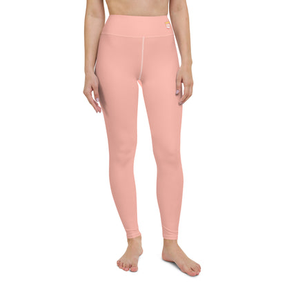 Bubblegum "Jubilee" Yoga Leggings (Solid Color)