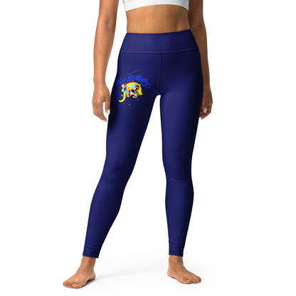 ‘’Pharaoh” Royal Blue Yoga Leggings