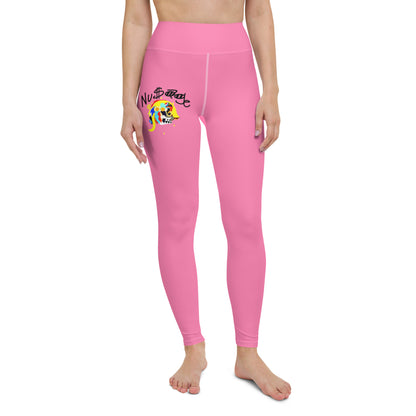 ‘’Pharaoh” Cotton Candy Yoga Leggings