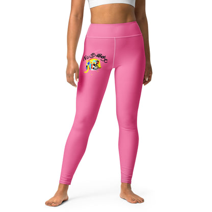 ‘’Pharaoh” Cotton Candy Yoga Leggings