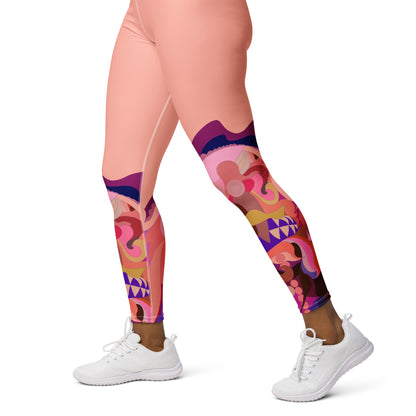 Bubblegum "Jubilee" Yoga Leggings