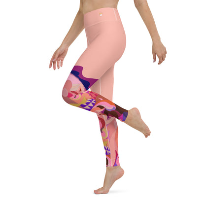 Bubblegum "Jubilee" Yoga Leggings