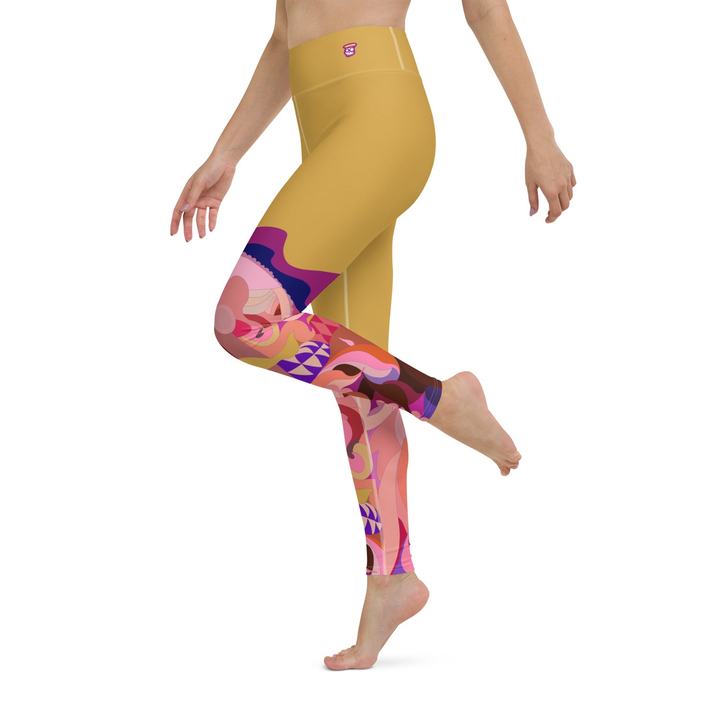 Dijon Gold "Jubilee" Yoga Leggings