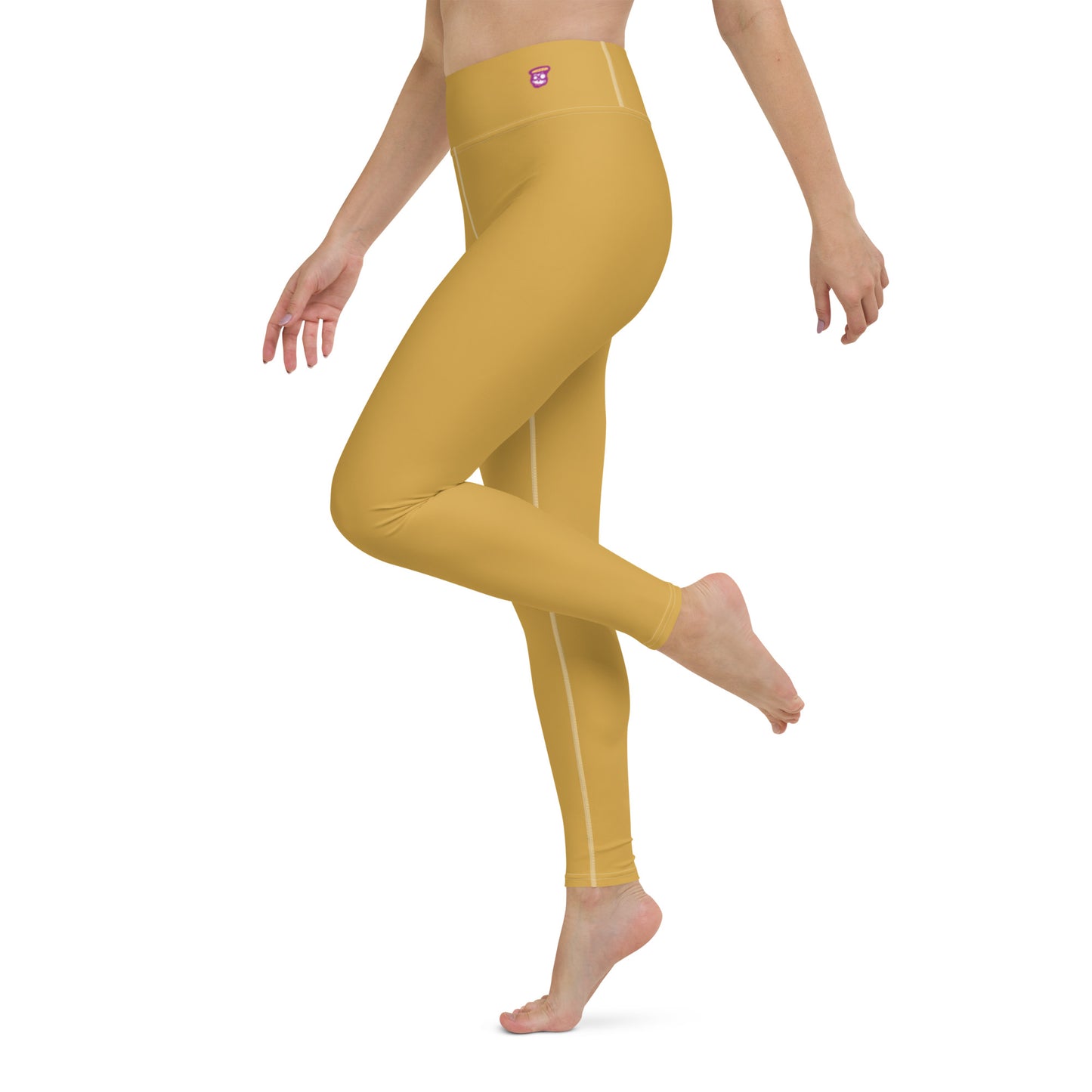 Dijon Gold "Jubilee" Yoga Leggings (Solid Color)