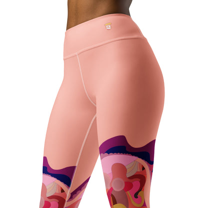 Bubblegum "Jubilee" Yoga Leggings