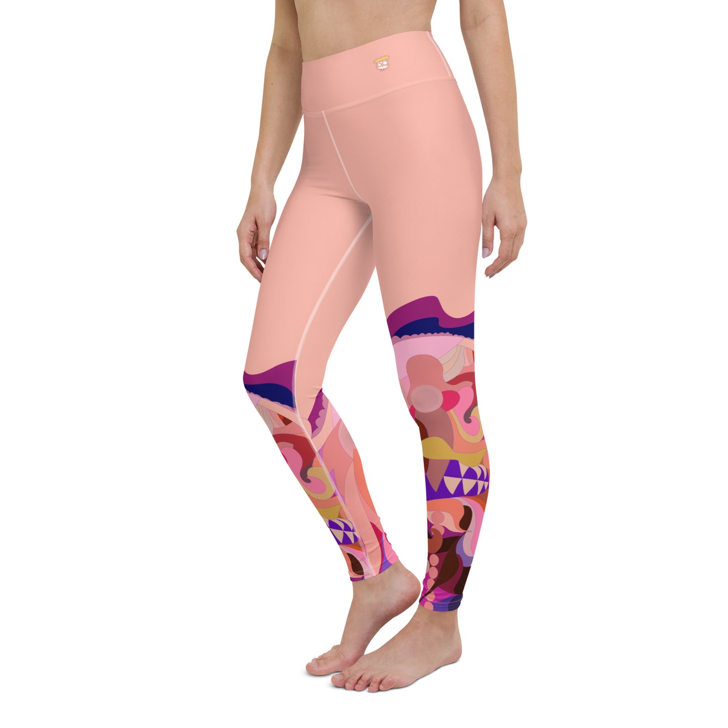 Bubblegum "Jubilee" Yoga Leggings