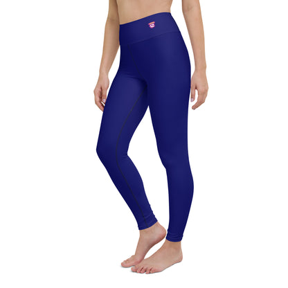 Navy Blue "Jubilee" Yoga Leggings (Solid Color)